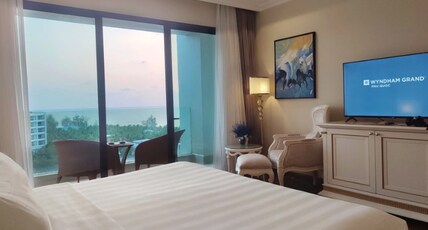Wyndham Grand Phu Quoc Room Type - Deluxe Ocean View King Wyndham Grand Phu Quoc Room Type - Deluxe Ocean View King