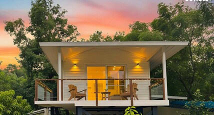 StayVista at Luma - 350 Mtr From Mandwa Jetty Room Type - Aurora Treehouse @ Luma