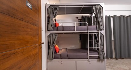 Loop by Zolo Koramangala, Bangalore Room Type - 4 Bed Mixed Dorm | AC | Free WiFi