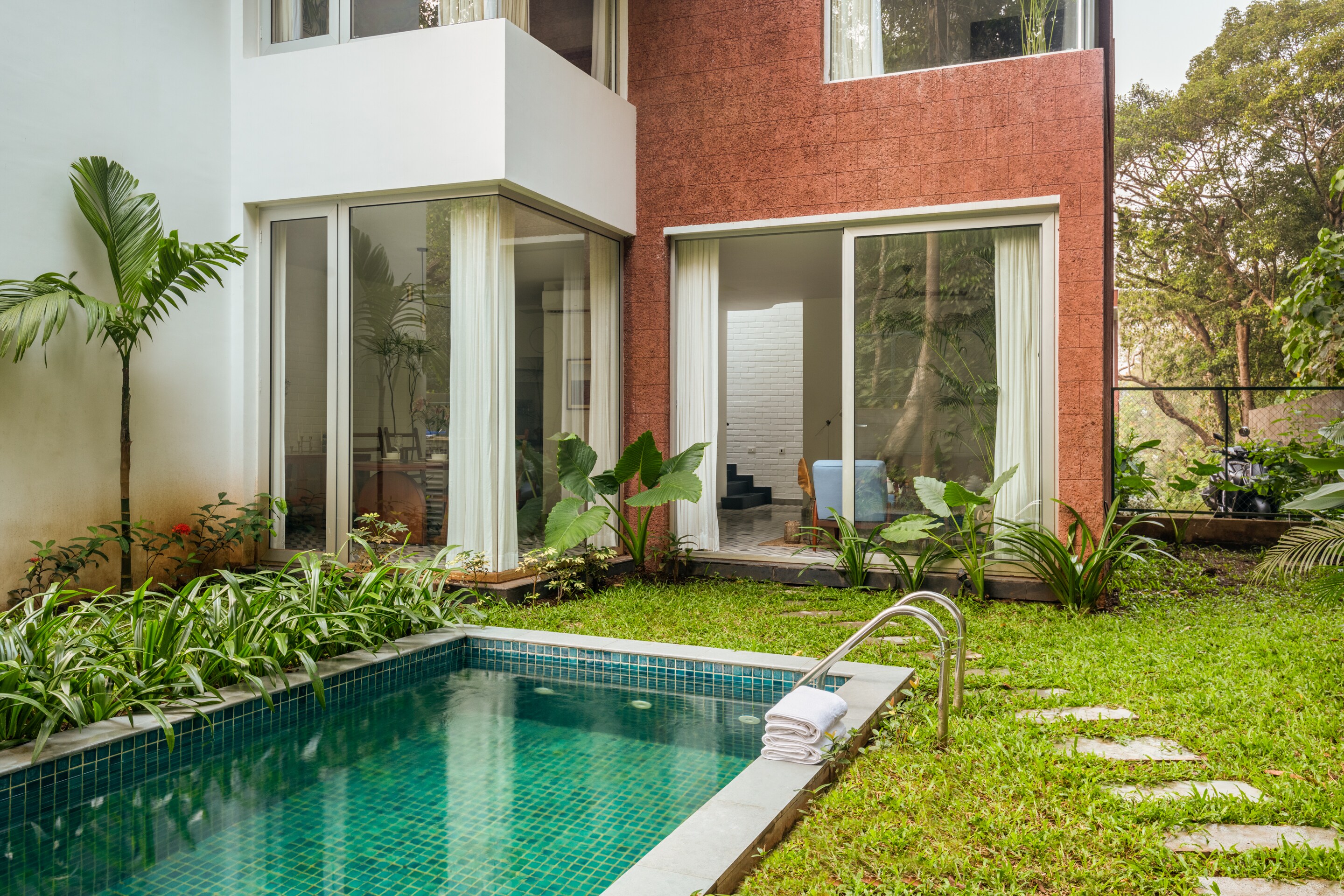 La Avila - 2 BHK Private Pool Villa at Siolim by The Blue Kite (21) - Tap to explore photos