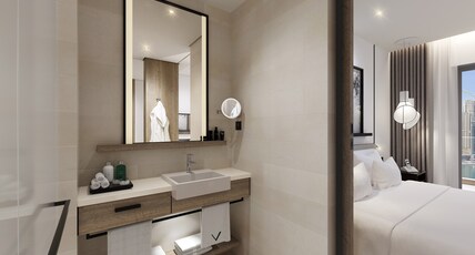 Vida Dubai Marina & Yacht Club Room Type - Deluxe Room City View Twin
