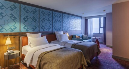 Mercure Trabzon Hotel Room Type - Superior sea view twin room with 2 single beds Mercure Trabzon Hotel Room Type - Superior sea view twin room with 2 single beds