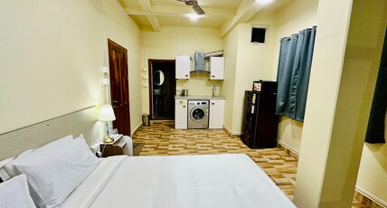 Aizawl Guest House Room Type - Studio with Courtyard View - Balcony Kitchen Aizawl Guest House Room Type - Studio with Courtyard View - Balcony Kitchen