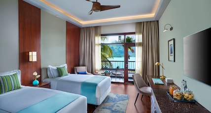 Taj Wayanad Resort & Spa, Kerala Room Type - Deluxe Cottage Garden View Sit out Twin Bed Taj Wayanad Resort & Spa, Kerala Room Type - Deluxe Cottage Garden View Sit out Twin Bed