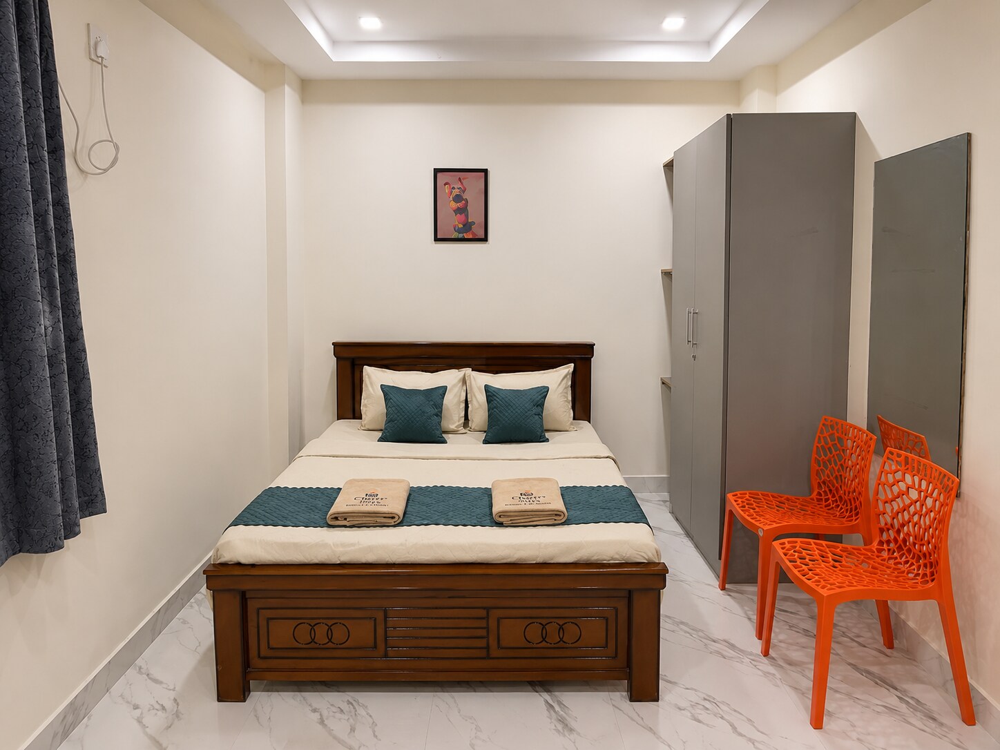 Charter Stays 1BHK with Terrace Garden in Kondapur Near HITEC City - Tap to explore photos