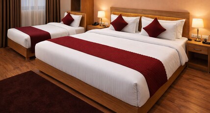 Hotel The Rise Near IGI Airport Room Type - Superior Family Room