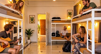 The Cave House Kochi Room Type - 7 Bed Standard A/c Mixed Dorm