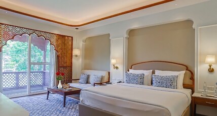 Bhagirathi By Atishay Room Type - Jalrupa King Room with Balcony (Ganges Facing) Bhagirathi By Atishay Room Type - Jalrupa King Room with Balcony (Ganges Facing)