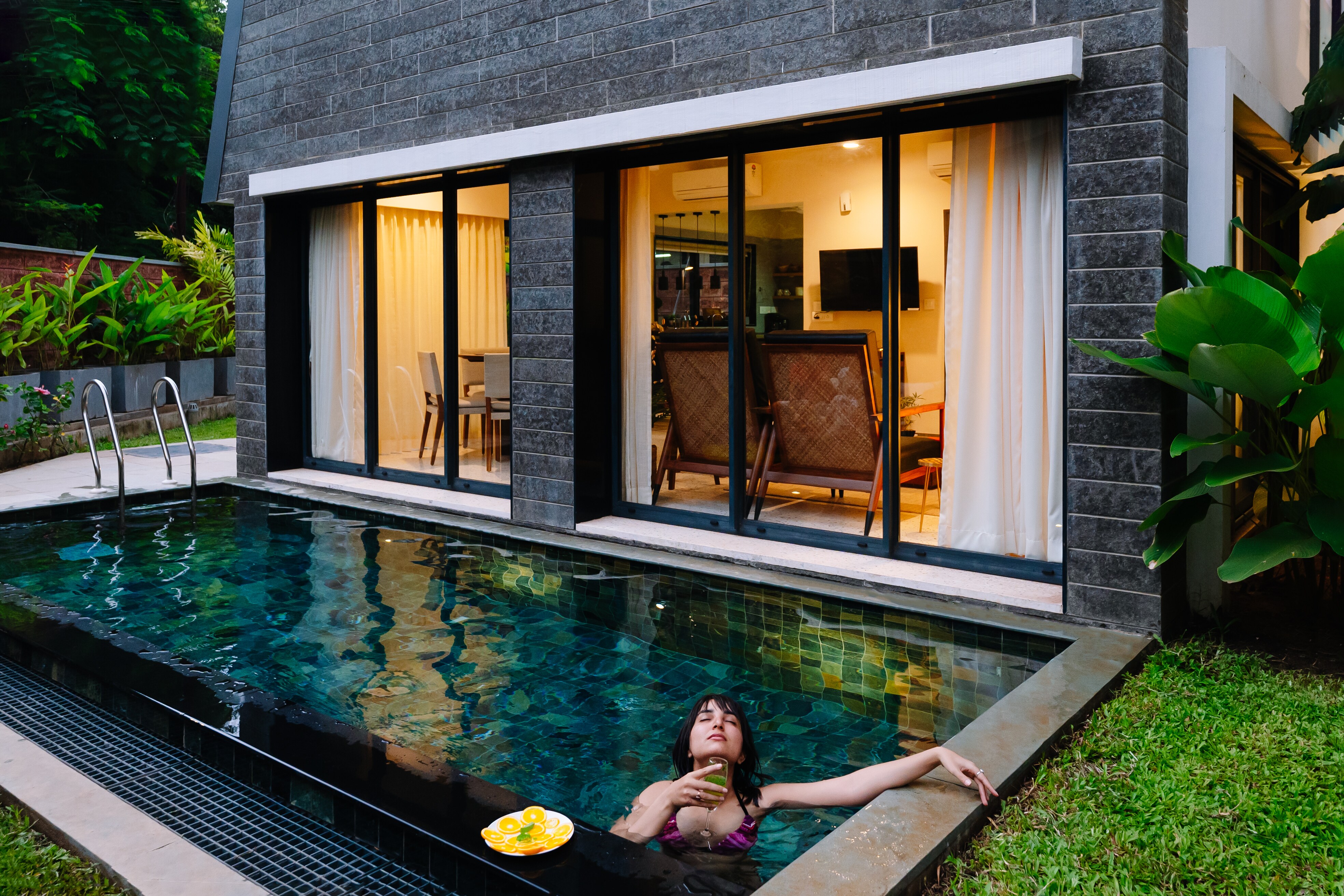 Beleza - 4 BHK Luxury Private Pool Villa in Vagator By Vio Stays - Tap to explore photos