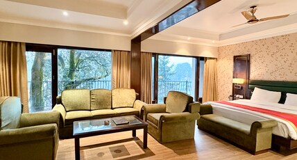 Indraprastha Resort & Spa (A Centrally Heated Resort) Room Type - King Suite with Private Balcony and Jacuzzi Tub Indraprastha Resort & Spa (A Centrally Heated Resort) Room Type - King Suite with Private Balcony and Jacuzzi Tub