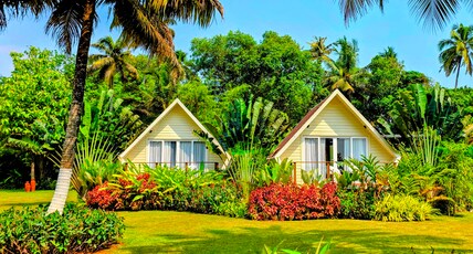 ETHER Marari Beachfront Villa Room Type - A-Frame Cabin with Ocean View - 1