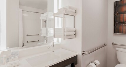 Hampton Inn & Suites Windsor - Sonoma Wine Country Room Type - 1KN MOB HEA ACC 3X3SHWR NS