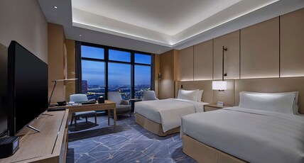 Hilton Beijing Tongzhou Room Type - TWIN GUEST ROOM HIGH FLOOR