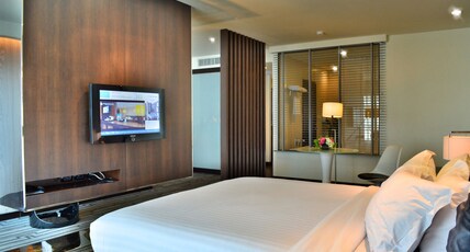 Happihaus Hotel Bangkok Room Type - Happiest Evening Delight Happihaus Hotel Bangkok Room Type - Happiest Evening Delight