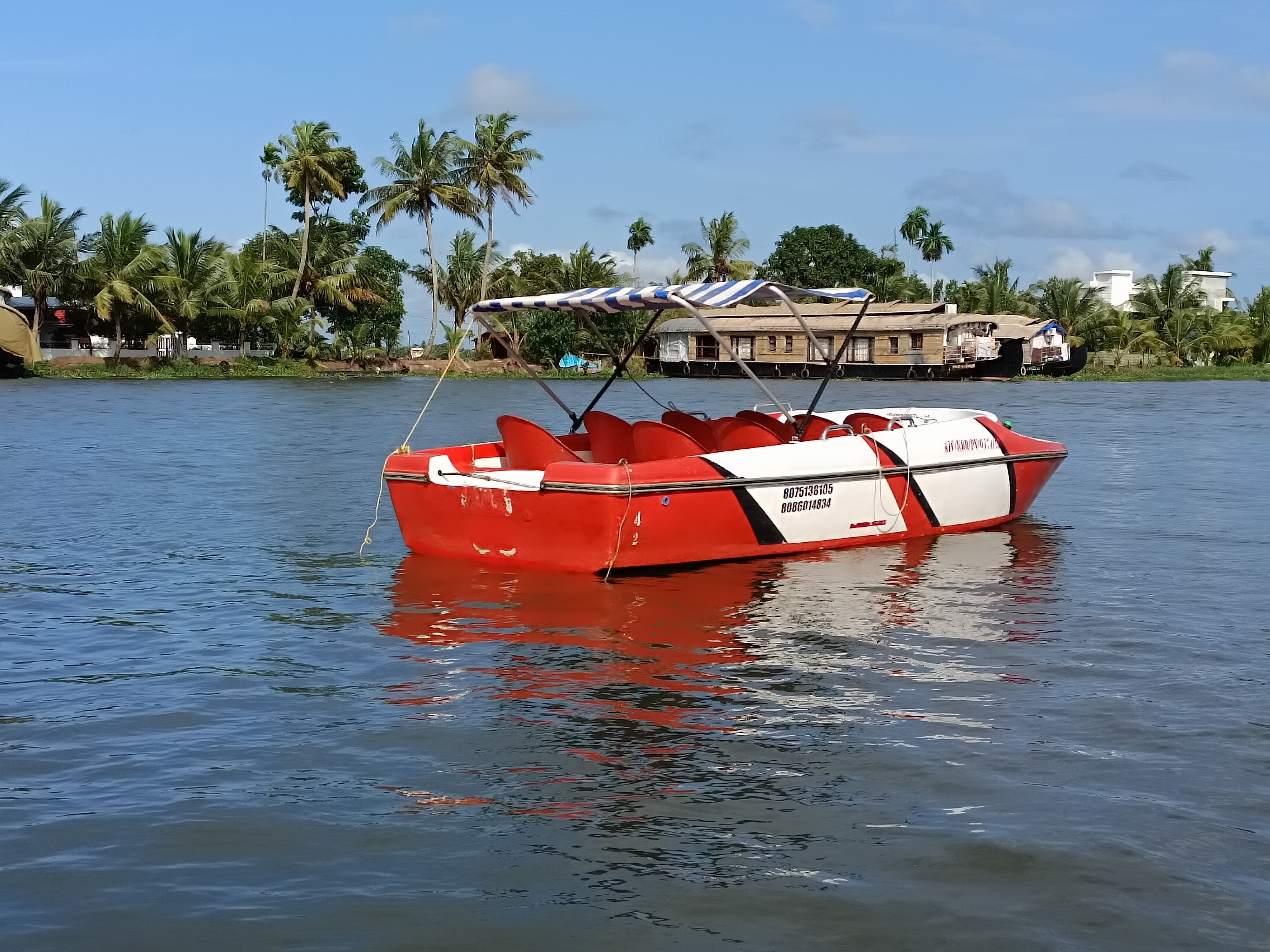 Shikara Boat Tour Alleppey Backwater - Tap to explore photos