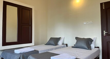BAVA Beach Resort and Retreat Room Type - Standard Balcony double or Twin Room