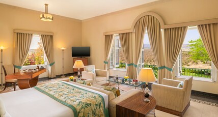 Ramgarh Lodge, Jaipur Room Type - Deluxe Suite with Bathtub Ramgarh Lodge, Jaipur Room Type - Deluxe Suite with Bathtub
