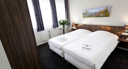 Best Western Plus Hotel Restaurant Aduard Room Type - 2 Single Beds, Non-Smoking, Standard, Small Cabin Bathroom, Full Breakfast