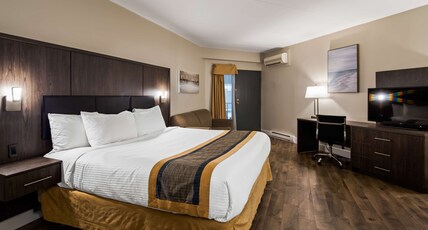 Best Western Laval-Montreal Room Type - Suite-1 Queen Bed, Non-Smoking, Microwave And Refrigerator, Wood Floor, Shower Only, Balcony, Full B Best Western Laval-Montreal Room Type - Suite-1 Queen Bed, Non-Smoking, Microwave And Refrigerator, Wood Floor, Shower Only, Balcony, Full B