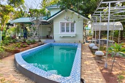 Green 3BHK Villa With Private Pool by VR Villas