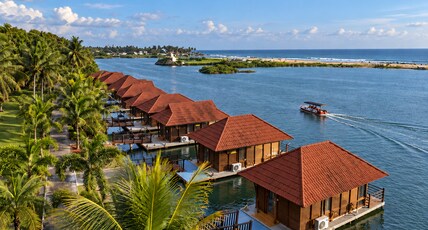 Poovar Island Resort Room Type - Floating Cottage With Balcony (Children Not Permitted ) Poovar Island Resort Room Type - Floating Cottage With Balcony (Children Not Permitted )