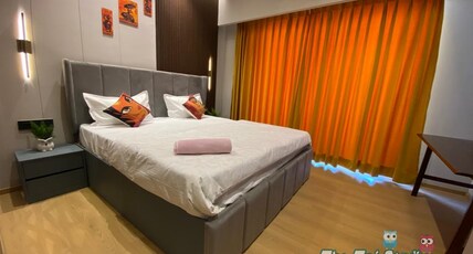 Super Deluxe Studio Apartment at Blue Sapphire by Taj Studios Room Type - Bedroom 1