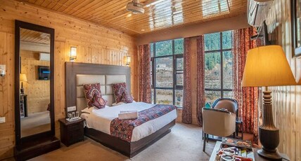 Palette Hotel Regency Valley View Pahalgam By CheckIn Room Type - Deluxe Room