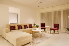 Address of Golf View 4BHK by StayJade With Garden and Projector