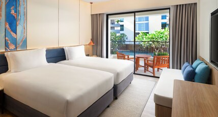 DoubleTree by Hilton Phuket Banthai Resort Room Type - Twin Premium Room with Balcony DoubleTree by Hilton Phuket Banthai Resort Room Type - Twin Premium Room with Balcony