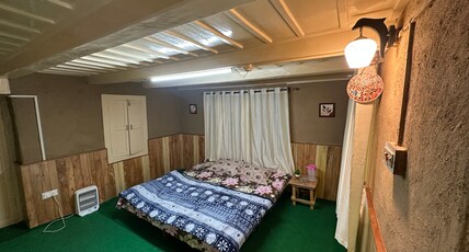 Mandala House and cafe with Mud House Retreat Room Type - Pahadi Nest 