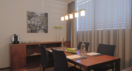 Radisson Blu Hotel, St. Gallen Room Type - Suite - City View amp; Rooftop Terrace