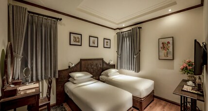 Amanaki Saigon Boutique Hotel Room Type - Deluxe Twin Room