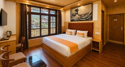 The Social Stays Kasol Room Type - Deluxe Room with Garden View Wing B
