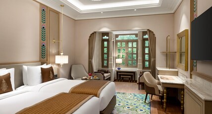 Wyndham Grand Udaipur Palace Room Type - Mayura Deluxe Twin Aravalli hill view Room Wyndham Grand Udaipur Palace Room Type - Mayura Deluxe Twin Aravalli hill view Room