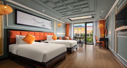 Bel Marina Hoi An Resort Room Type - Deluxe Pool View Balcony Bel Marina Hoi An Resort Room Type - Deluxe Pool View Balcony