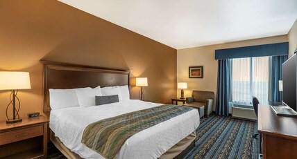 Best Western Plus Casper Inn & Suites Room Type - 1 King Bed, Non-Smoking, Microwave And Refrigerator, 42 Inch Lcd Television, High Speed Internet Acc Best Western Plus Casper Inn & Suites Room Type - 1 King Bed, Non-Smoking, Microwave And Refrigerator, 42 Inch Lcd Television, High Speed Internet Acc