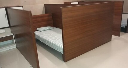 Kubera Dormitory | Beds in a Hostel Room Type - 4 bedded non AC men Dorm with shared bathroom