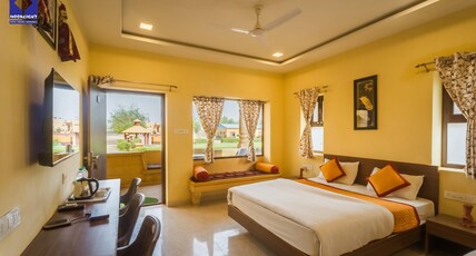 Moonlight Nature Resort with Swimming Pool (Pure Veg) Room Type - Royal Room Haveli AC