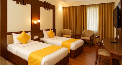 Karon Hotel - Lajpat Nagar Room Type - Deluxe Twin Room
