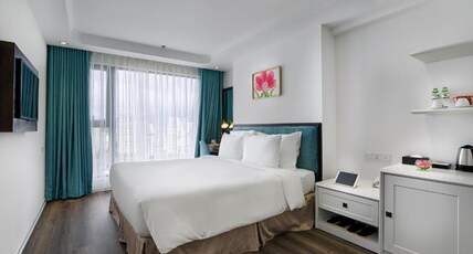 Adaline Hotel and Suite Room Type - Grand Deluxe Double Room with Partial Ocean View Adaline Hotel and Suite Room Type - Grand Deluxe Double Room with Partial Ocean View