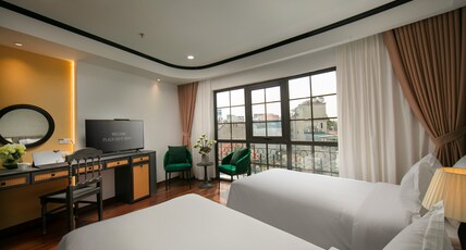 Hanoi Plaza Suite Hotel And Spa Room Type - Suite Twin Room City View