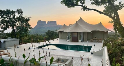 Masai - Tented Villa Resort, Lonavala Room Type - The Tembo - Royal Tented Villa with private pool