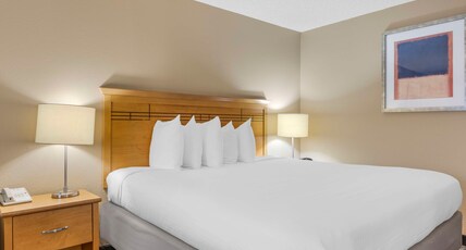 Best Western Aladdin Inn Room Type - SUITE-1 KING BED,NSMK,FULLKT,WORK,HISPD,FULL BREAKFAST
