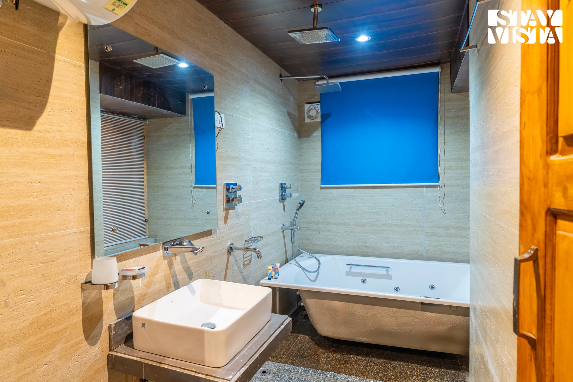StayVista at Hope @ Amanat Riverfront Cottage - BBQ, WiFi - Tap to explore photos