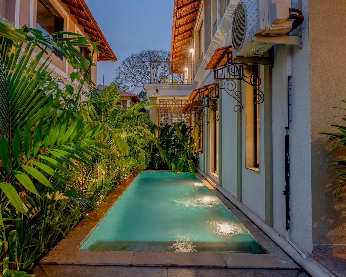 Staymaster Jasper Jungle 4BR Pool Villa Assagao - Tap to explore photos