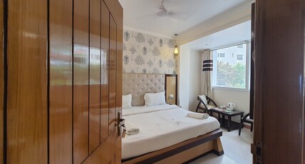 Hotel Ganesha Inn with (Ganga View Rooms) Room Type - City View Super Deluxe Room