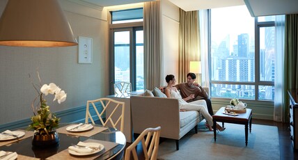 Oriental Residence Room Type - Two Bedroom Suite King and Twin