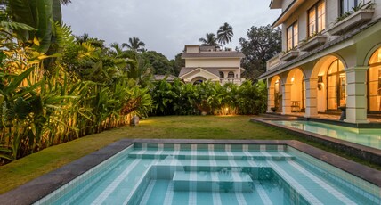 3BHK Villa with private pool, garden, and jacuzzi. Chef available. Room Type - 3BHK Villa with private pool, garden, and jacuzzi. Chef available.
