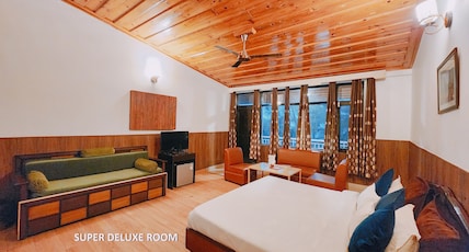 Blossom Resort Kasauli Room Type - Super Deluxe Room with Balcony (Valley View) Blossom Resort Kasauli Room Type - Super Deluxe Room with Balcony (Valley View)