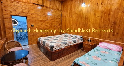 Chyalosh Homestay by CloudNest Retreats Room Type - Bedroom 3